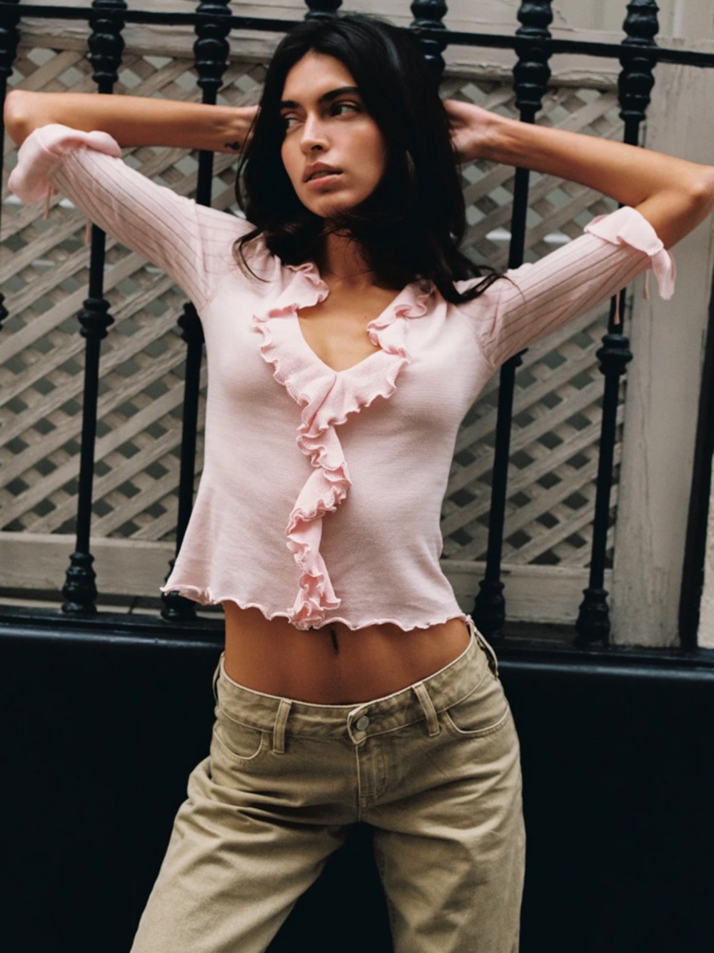 With Jean emily Top